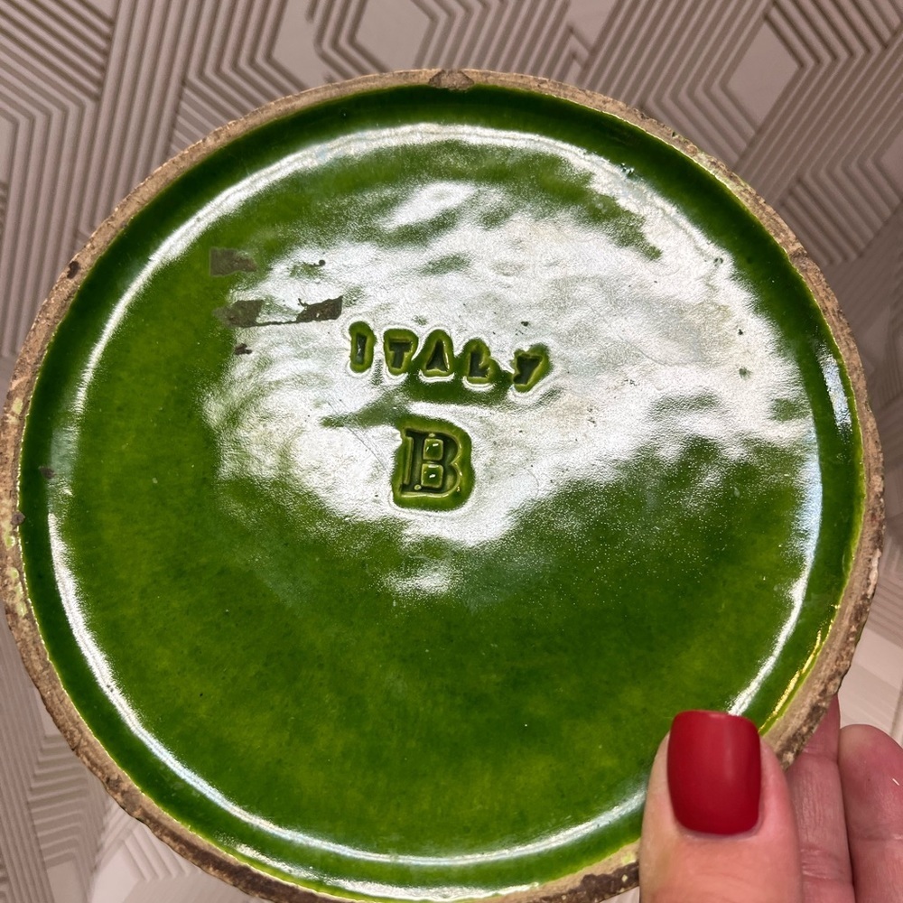 Vintage Mid-Century Bitossi For Rosenthal-Netter Ceramic Glazed Ashtray - Picture 12 of 14